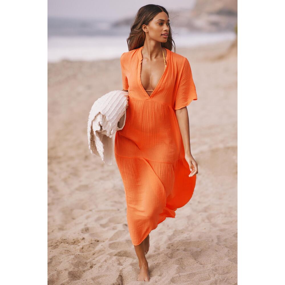 The Kallie Flowy Maxi Dress XL NWT